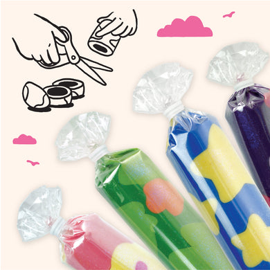 Build Skills with Land of Dough Glitter Rolls!