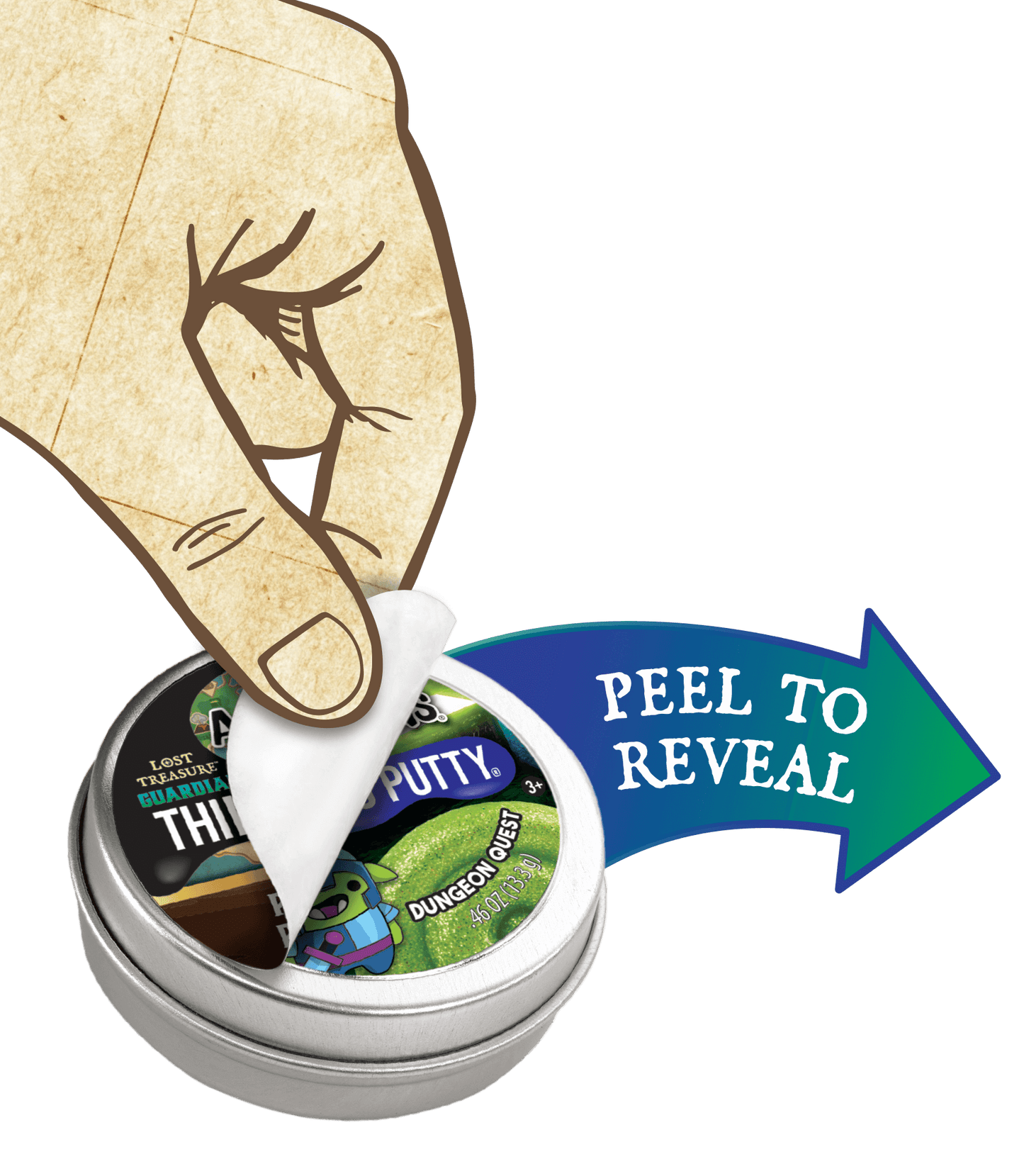 Lost Treasure Guardians™  MINI Tin – Crazy Aaron's