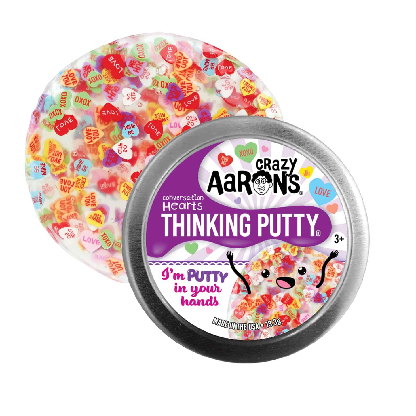 I'm Putty in Your Hands  MINI Tin – Crazy Aaron's