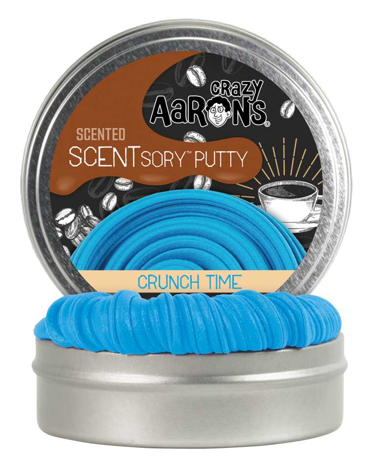 Metal tin of Crunch Time SCENTsory™ Thinking Putty®