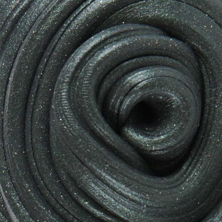 Close up texture of gray magnetic putty.