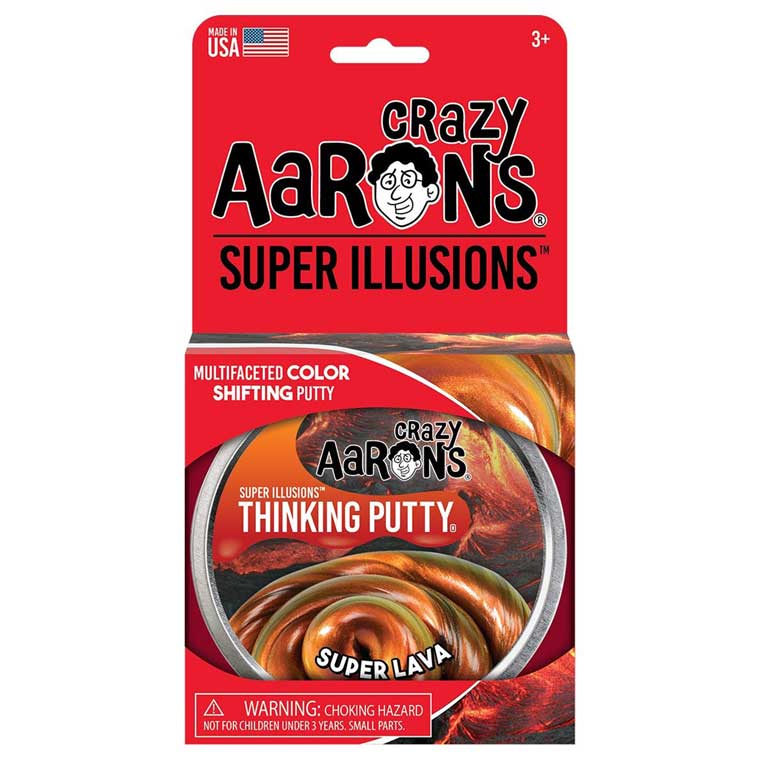 Package of Crazy Aaron's Super Lava Thinking Putty®.
