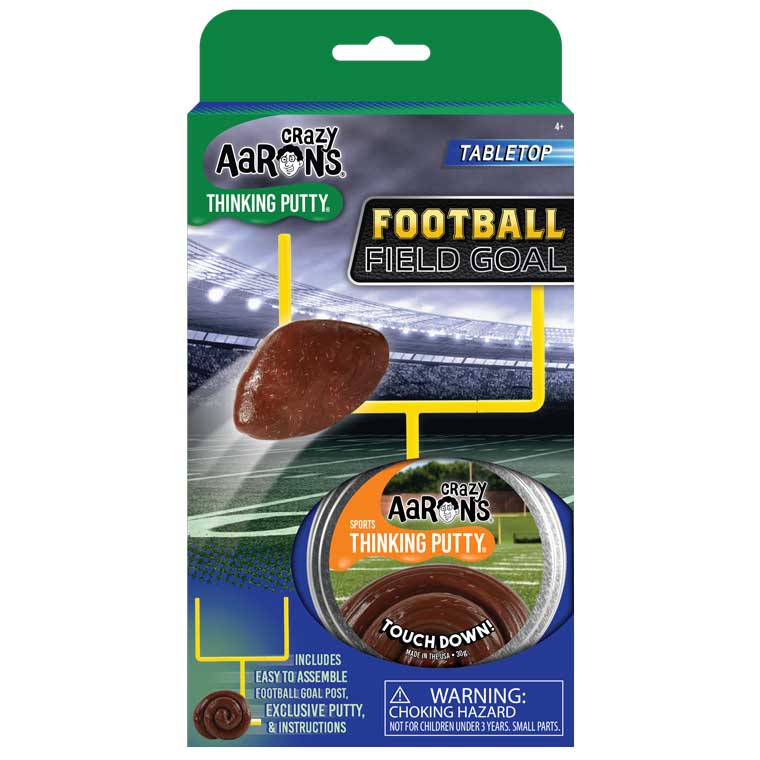 Package of Football Field Goal Thinking Putty® .